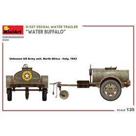 Mini Art 1:35 G-527 Water Bufaalo - 250GAL WATER TRAILER