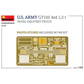 Mini Art 1:35 G7105 4X4 1,5T - US ARMY PANEL DELIVERY TRUCK