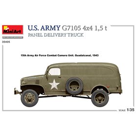 Mini Art 1:35 G7105 4X4 1,5T - US ARMY PANEL DELIVERY TRUCK