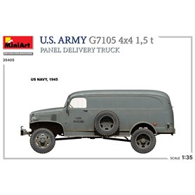Mini Art 1:35 G7105 4X4 1,5T - US ARMY PANEL DELIVERY TRUCK