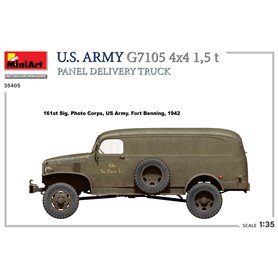 Mini Art 1:35 G7105 4X4 1,5T - US ARMY PANEL DELIVERY TRUCK