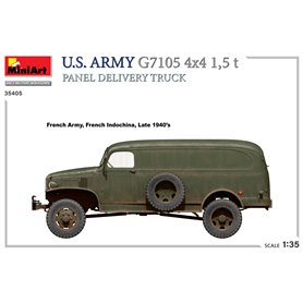 Mini Art 1:35 G7105 4X4 1,5T - US ARMY PANEL DELIVERY TRUCK
