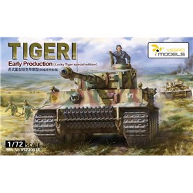 Vespid Models 1:72 Pz.Kpfw.VI Tiger I - EARLY PRODUCTION - LUCKY TIGER SPECIAL EDITION