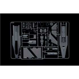 Italeri 1:72 F-16 C/D Night Falcon - COMPLETE SET FOR MODELING - z farbami
