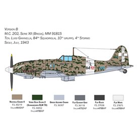 Italeri 1:32 Macchi MC.202 Folgore