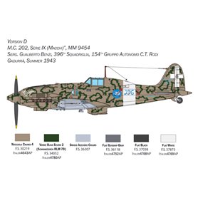 Italeri 1:32 Macchi MC.202 Folgore