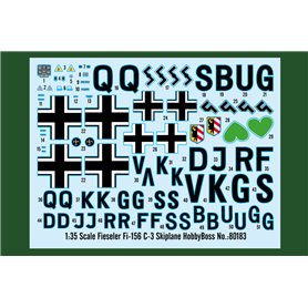 Hobby Boss 80183 1/35 Fiesler Fi-156 C-3 Skiplane