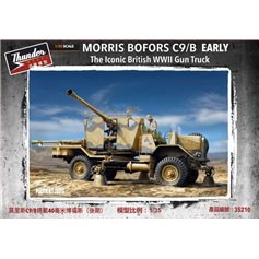 Thunder Model 1:35 Morris Bofors C9/B EARLY - THE ICONIC BRITISH WWII GUN TRUCK