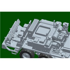 Trumpeter 1:72 SLT-56 TRACTOR W/56T SEMI TRAILER