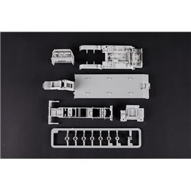Trumpeter 1:72 SLT-56 TRACTOR W/56T SEMI TRAILER