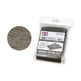 Tamiya 87222 Diorama Texture Clay 150g Soil Effect: Dark Earth
