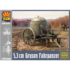 Copper State Models 1:35 5.3cm Gruson Fahrpanzer
