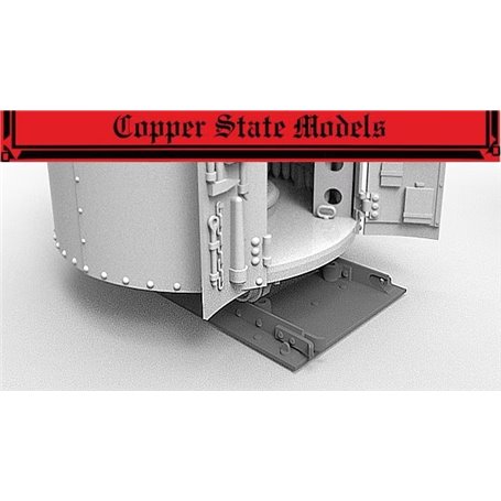 Copper State Models A35-033 Fahrpanzer Railway Track