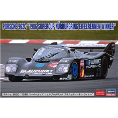 Hasegawa 1:24 Porsche 962C - 1986 SUPERCUP NURBURGRING EIFELRENNEN WINNER - LIMITED EDITION 