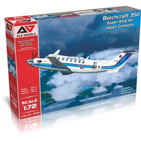 A&amp;A Models 1:72 Beechcraft 350 - SUPER KING AIR - JAPAN COMPASS