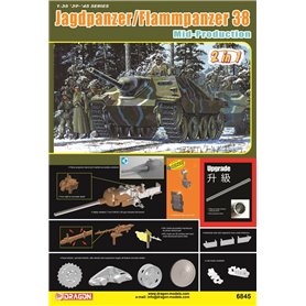 Dragon 6845 Jagdpanzer/Flammpanzer 38 Mid-Production