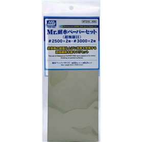 Mr. Water Resistant MT-310 Super Fine Sand Paper Set (2500 x 2 / 3000 x 2)