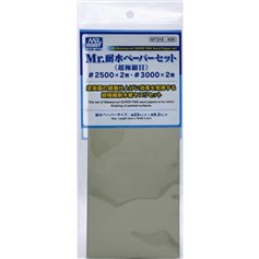 Mr.Water Resistant MT-310 Papier ścierny SUPER FINE SAND PAPER SET - 2500 x 2 + 3000 x 2