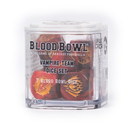 Blood Bowl Vampire Team Dice Set