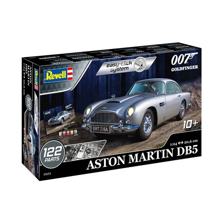 Revell 05653 1/24 Gift Set - Aston Martin DB5 James Bond 007 Goldfinger