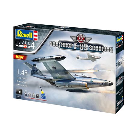 Revell 05650 1/48 Gift Set Northtrop F-89 Scorpion
