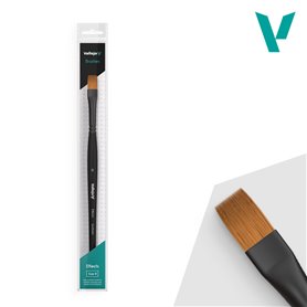 VALLEJO B04008 - Pędzel - Effects - Flat Rectangular Synthetic No. 8 