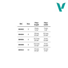 VALLEJO B04010 - Pędzel - Effects - Flat Rectangular Synthetic No. 10
