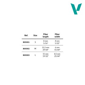 VALLEJO B05002 - Pędzel - Blender - Flat Angled Synthetic - Medium