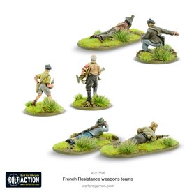 Bolt Action French Resistance Weapons Teams