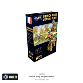 Bolt Action FRENCH ARMY WEAPONS TEAMS