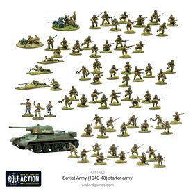 Bolt Action Soviet Army (19040-43) Starter Army