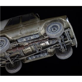 Zvezda 3629 UAZ-469 Soviet Military Off-Road Vehicle 1/35
