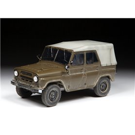 Zvezda 3629 UAZ-469 Soviet Military Off-Road Vehicle 1/35