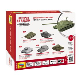 Zvezda 6292 IS-7 Soviet Heavy Tank Snap Fit 1/100