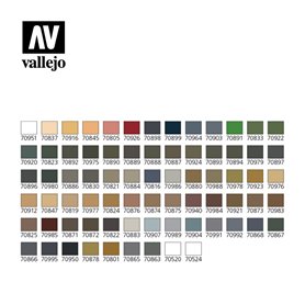 VALLEJO 70173 Model Color Walizka 72 Military colors + p?dzle