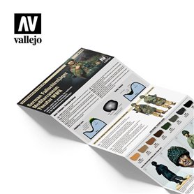 VALLEJO 70188 Model Color Zestaw 8 farb - German Fallschirmj�ger Mediterranean Theater WWII by Jaume Ortiz