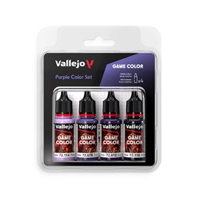 Vallejo 72382 Zestaw farb GAME COLORS - PURPLE COLOR