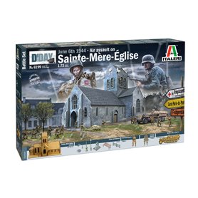 Italeri 1:72 BATTLESET: BATTLE OF NORMANDY SAINTE-MERE-EGLISE 6 JUNE 1944