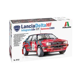 Italeri 1:12 Lancia Delta HF Integrale - SANREMO