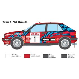 Italeri 1:12 Lancia Delta HF Integrale - SANREMO