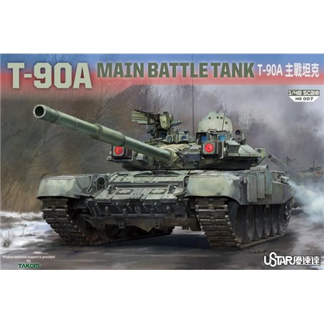 Ustar NO-007 (Suyata) 1/48 T-90A Main Battle Tank