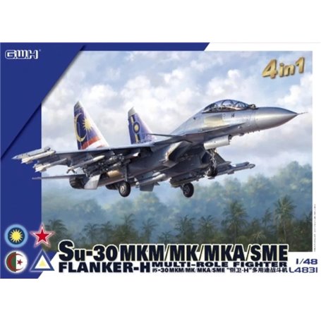 Lion Roar L4831 (G.W.H) Su-30 MKM/MK/MKA/SME Flanker-H Multi-Role Fighter
