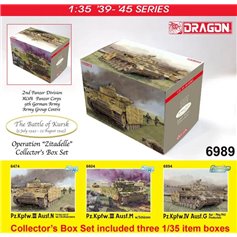 Dragon 6989 1/35 Operation "Zitadelle" Collector's Box Set 2nd Panzer Division XLVII Panzer Corps 9th German Army Group Centre T