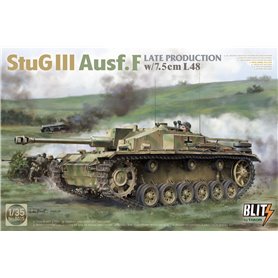 Takom BLITZ 1:35 Sturmgeschutz StuG.III Ausf.F W/75MM L48 LATE PRODUCTION