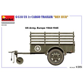 Mini Art 35436 G-518 US 1t Cargo Trailer "Ben Hur"