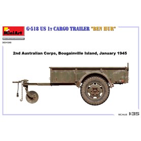Mini Art 35436 G-518 US 1t Cargo Trailer "Ben Hur"