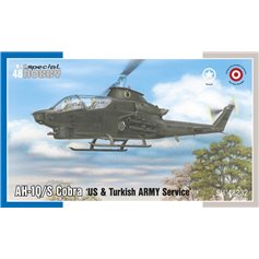 Special Hobby 1:48 AH-1Q/S Cobra - US AND TURKISH ARMY SERVICE