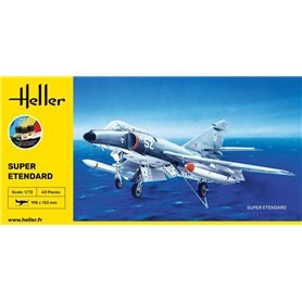 Heller 1:72 Super Etendard - STARTER SET - z farbami