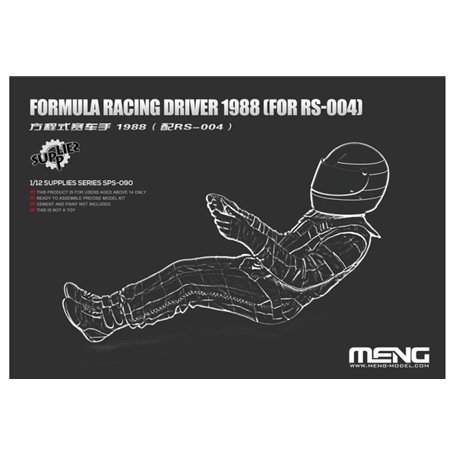Meng SPS-090 Formula Racing Driver 1988 (For RS-004) (Resin)
