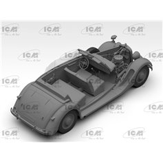 ICM 35542 Typ 320 (W142) Soft Top WWII German Staff Car